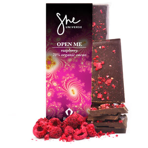 She Universe OPEN ME ~ Raspberry 90gm