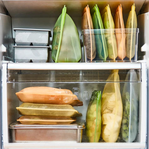 Stasher Reusable Silicone Sandwich Bag Green 450ml