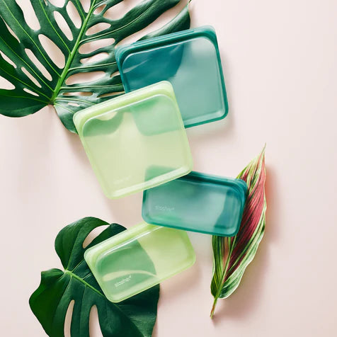 Stasher Reusable Silicone Sandwich Bag Waterfall 450ml