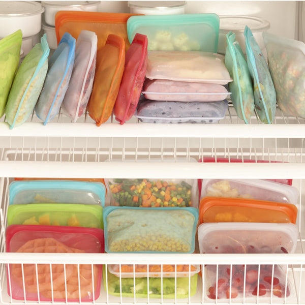 Stasher Reusable Silicone Sandwich Bag 450ml (colour choices will vary)