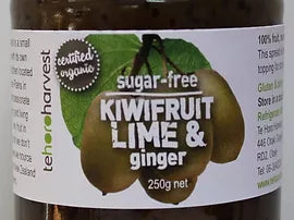 Te Horo Kiwifruit, Lime & Ginger 250gm