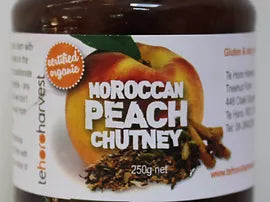 Te Horo Moroccan Peach Chutney 250gm