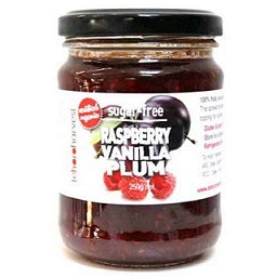 Te Horo Raspberry Vanilla Plum Jam 250gm