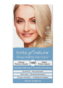 Tints of Nature Permanent Hair Dye Natural Platinum Blonde 10N