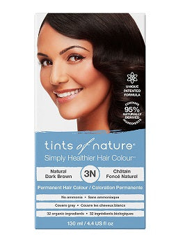 Tints of Nature Permanent Hair Dye Natural Dark Brown 3N