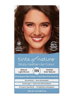 Tints of Nature Permanent Hair Dye Natural Light Brown 5N
