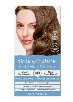 Tints of Nature Permanent Hair Dye Natural Dark Blonde 6N