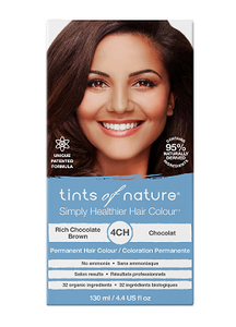 Tints of Nature Permanent Hair Dye Rich Chocolate Brown 4CH
