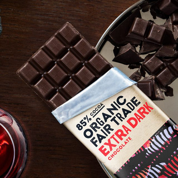 Trade Aid Chocolate Organic 85% Extra Dark Chocolate – 100g