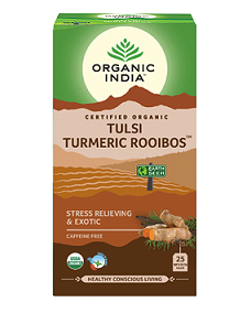 Organic India Tulsi Tumeric Rooibos 25tbags
