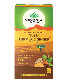 Organic India Tulsi Tumeric Ginger 25tbags