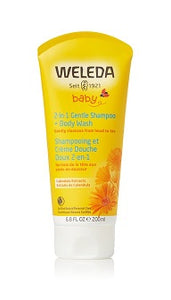 Weleda Calendula Shampoo and Body Wash 200ml - Special 20% off