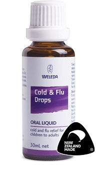 Weleda Cold & Flu Drops, 30ml