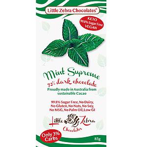 Little Zebra Chocolates Mint Supreme 85g