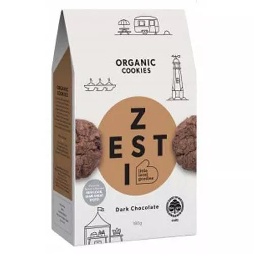 Zesti Organic Cookies Dark Chocolate Organic Cookie